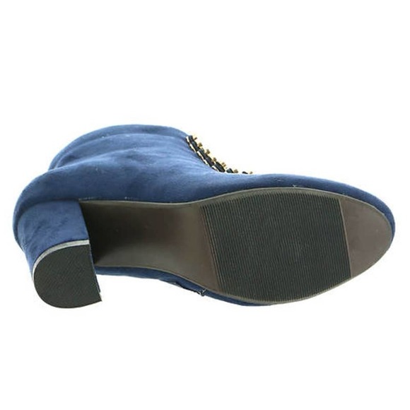 Animal Print Ankle Boots Buttons Leopard Ankle Boots Vintage Inspired Microsued - Picture 6 of 6